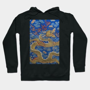 Chinese Imperial Golden Dragon Spiritual Animal Hoodie